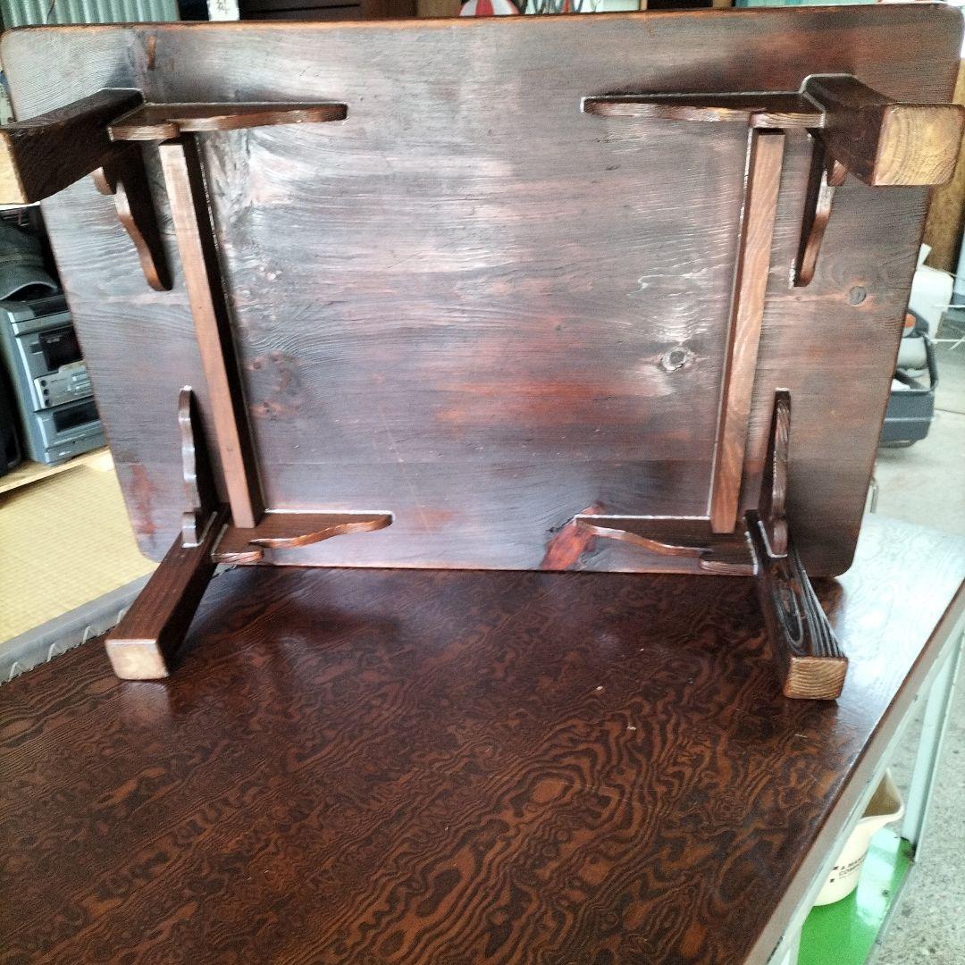 昭和レトロ　座卓　ちゃぶ台　リペア済み　中古品