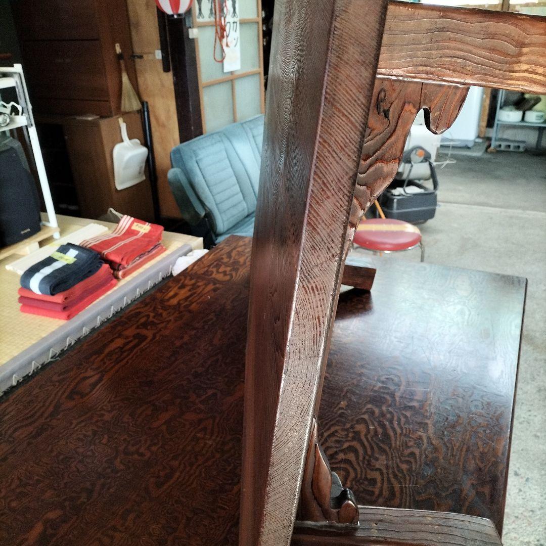 昭和レトロ　座卓　ちゃぶ台　リペア済み　中古品