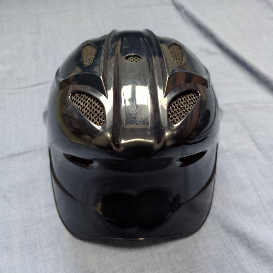 硬式ミズノキャッチャー防具セット 紺 ヘルメット付き