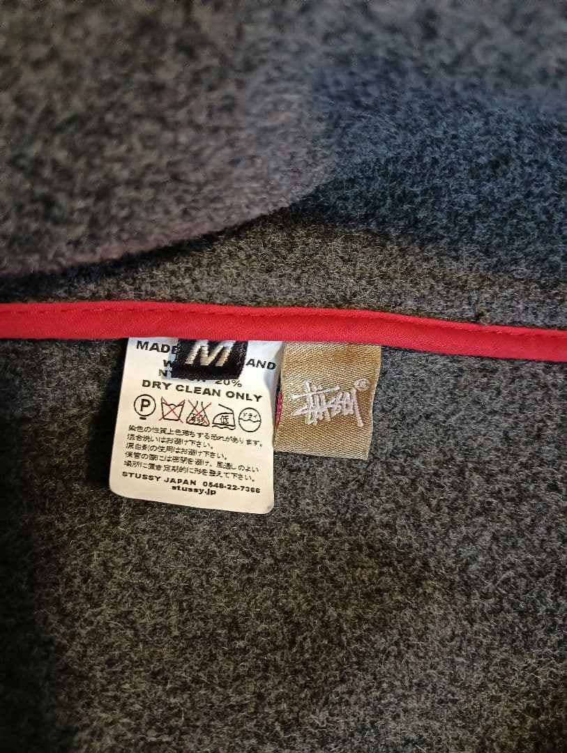 美品 GLOVERALL STUSSY ダッフルコート