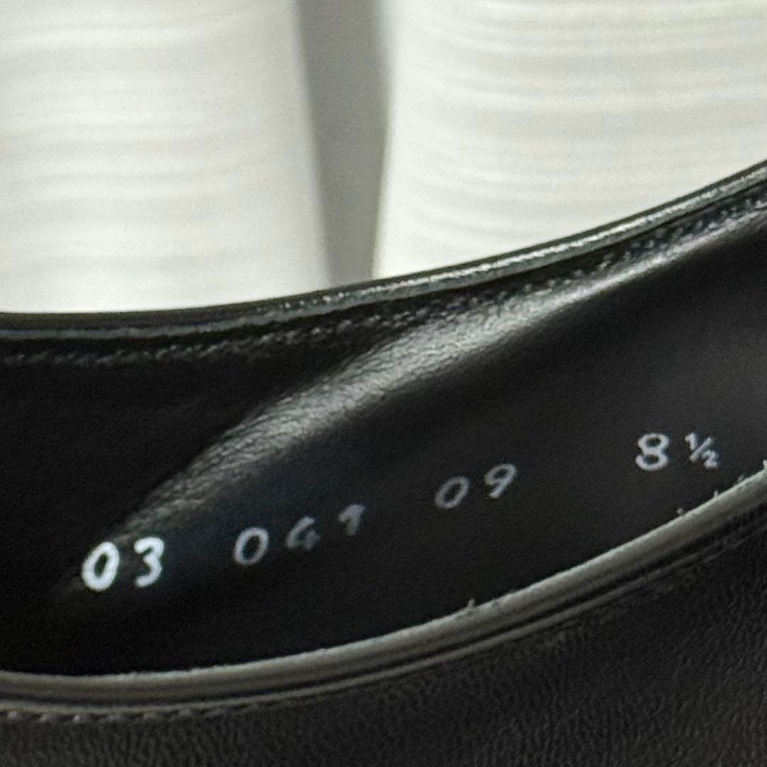 ⭐️極美品⭐️　三陽山長　ビジネスシューズ　モカシン　レースアップ　ブラック