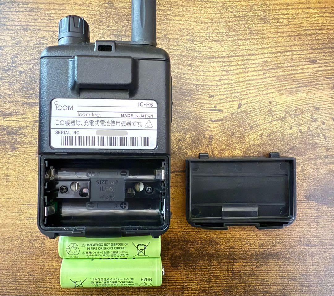 ICOM IC-R6 広帯域ハンディレシーバー（YH値下げです）
