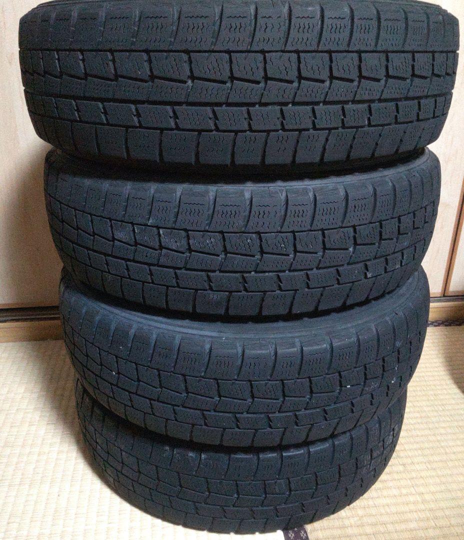 アルミホイール付きスタッドレスタイヤ 155×65R13