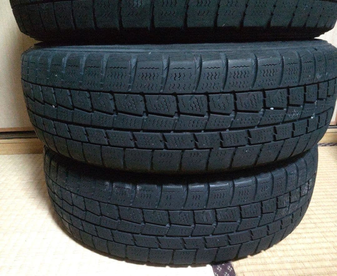 アルミホイール付きスタッドレスタイヤ 155×65R13