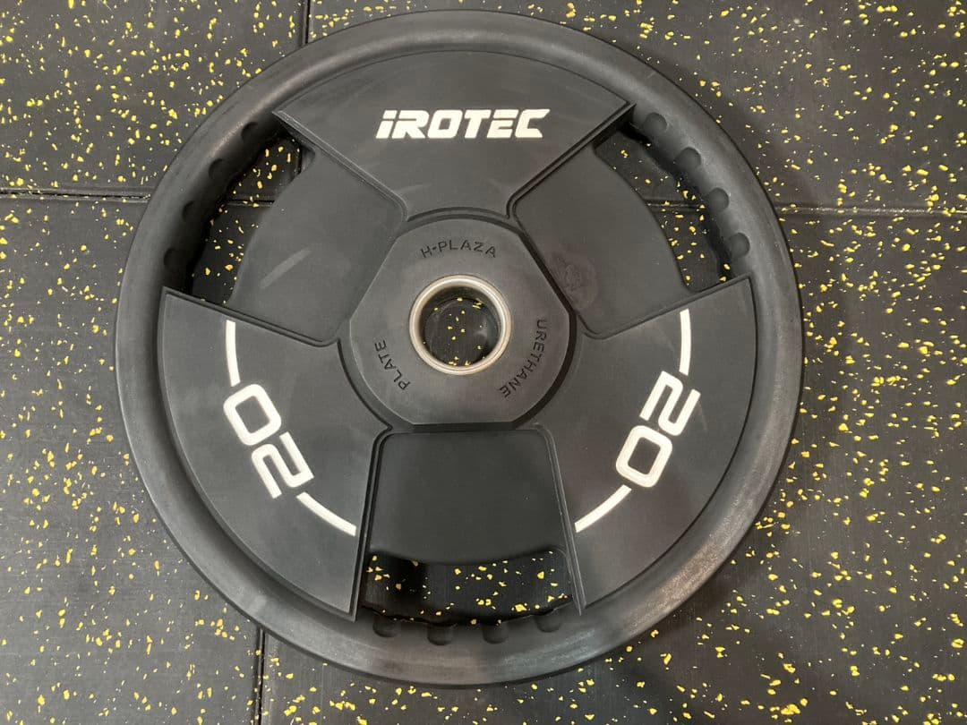 ①アイロテック プロ オリンピックウレタンプレート20kg　ivanko mbc