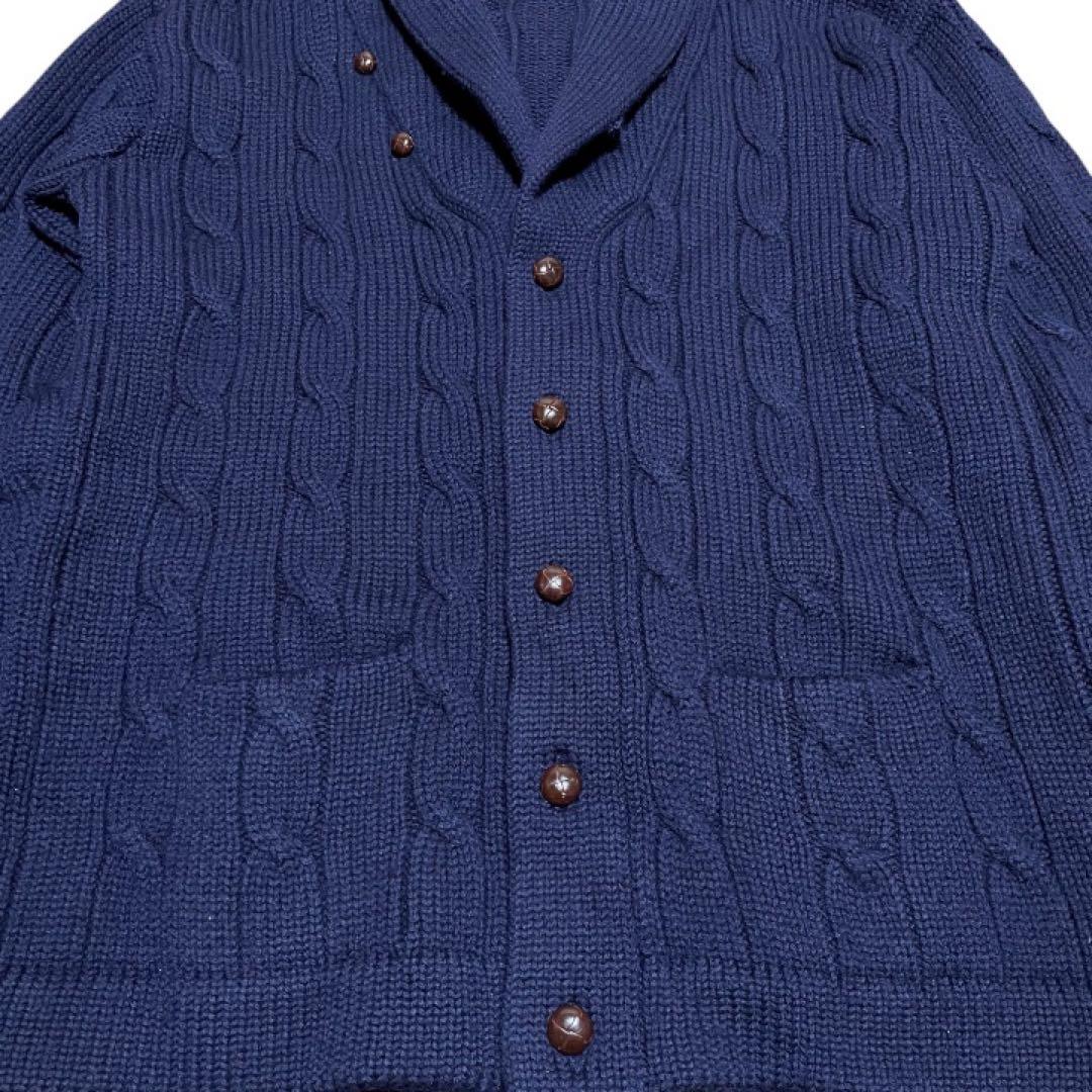 Polo By Ralph Lauren90s/ケーブルニット/ウール100%