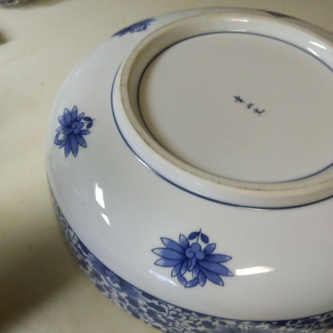 花柄 陶磁器 大皿