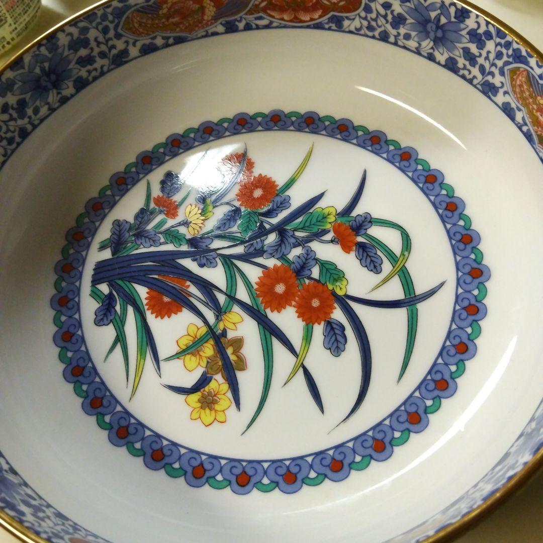 花柄 陶磁器 大皿