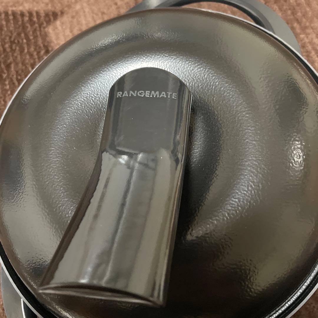 RANGEMATE Premium 両手鍋 黒 ストライプ底