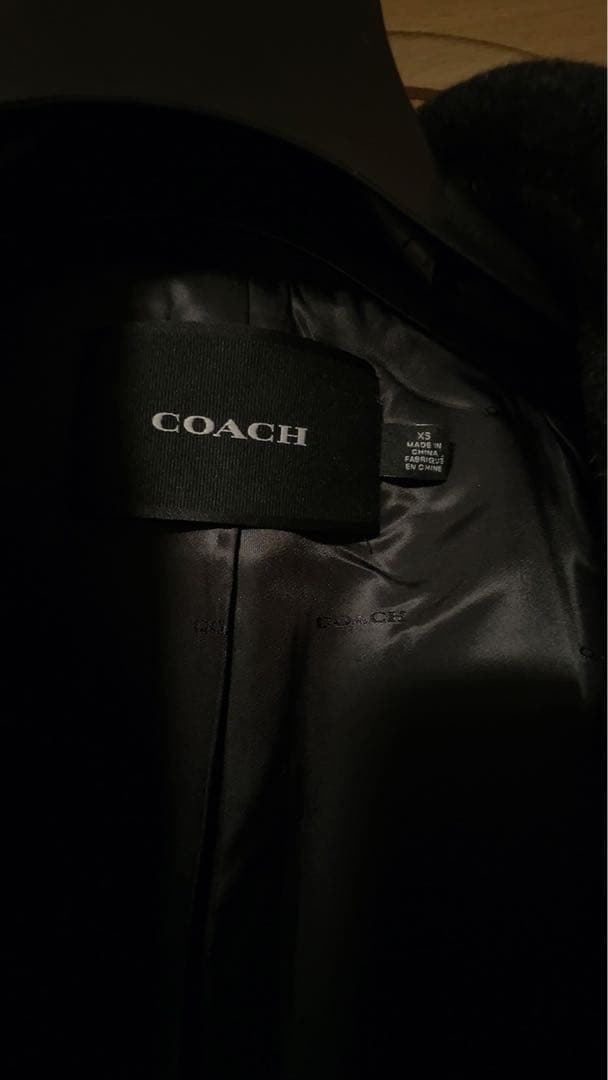 COACH リサイクルウール　ショートコート