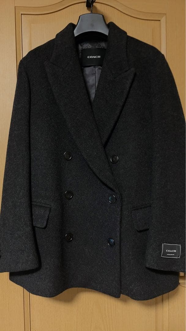 COACH リサイクルウール　ショートコート