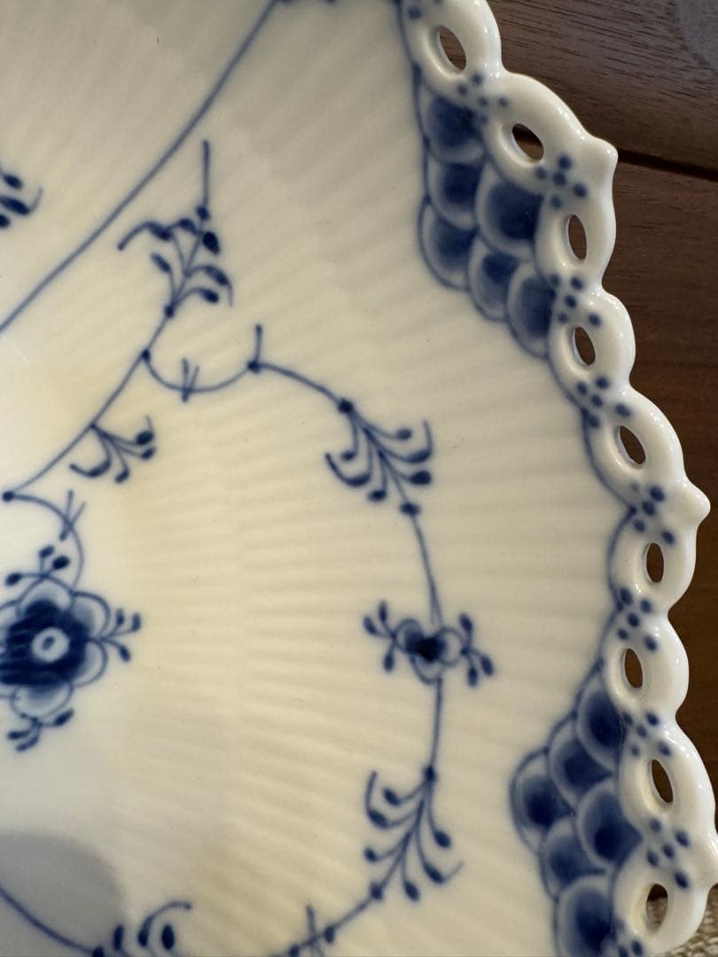 【お値下げ】ロイヤルコペンハーゲン フルーテッド フルレース 28cm ボウル