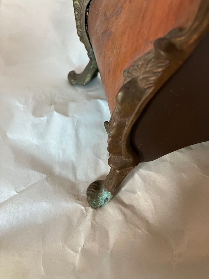 クラシックな西洋 ゼンマイ式 振り子時計 置き時計 西洋 アンティーク