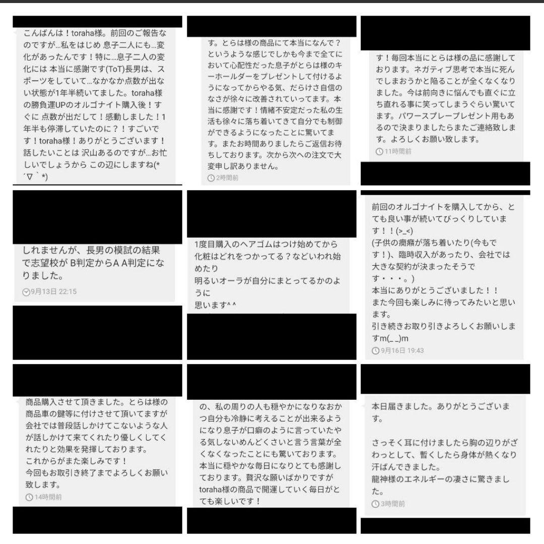 生命力UP☆宝珠オルゴナイト②（願い叶えるメモリーオイル封入）