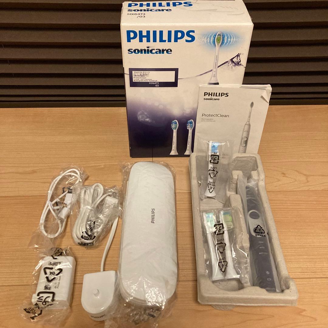 フィリップス ソニッケアー プロテクトクリーン 電動歯ブラシ HX6473/03