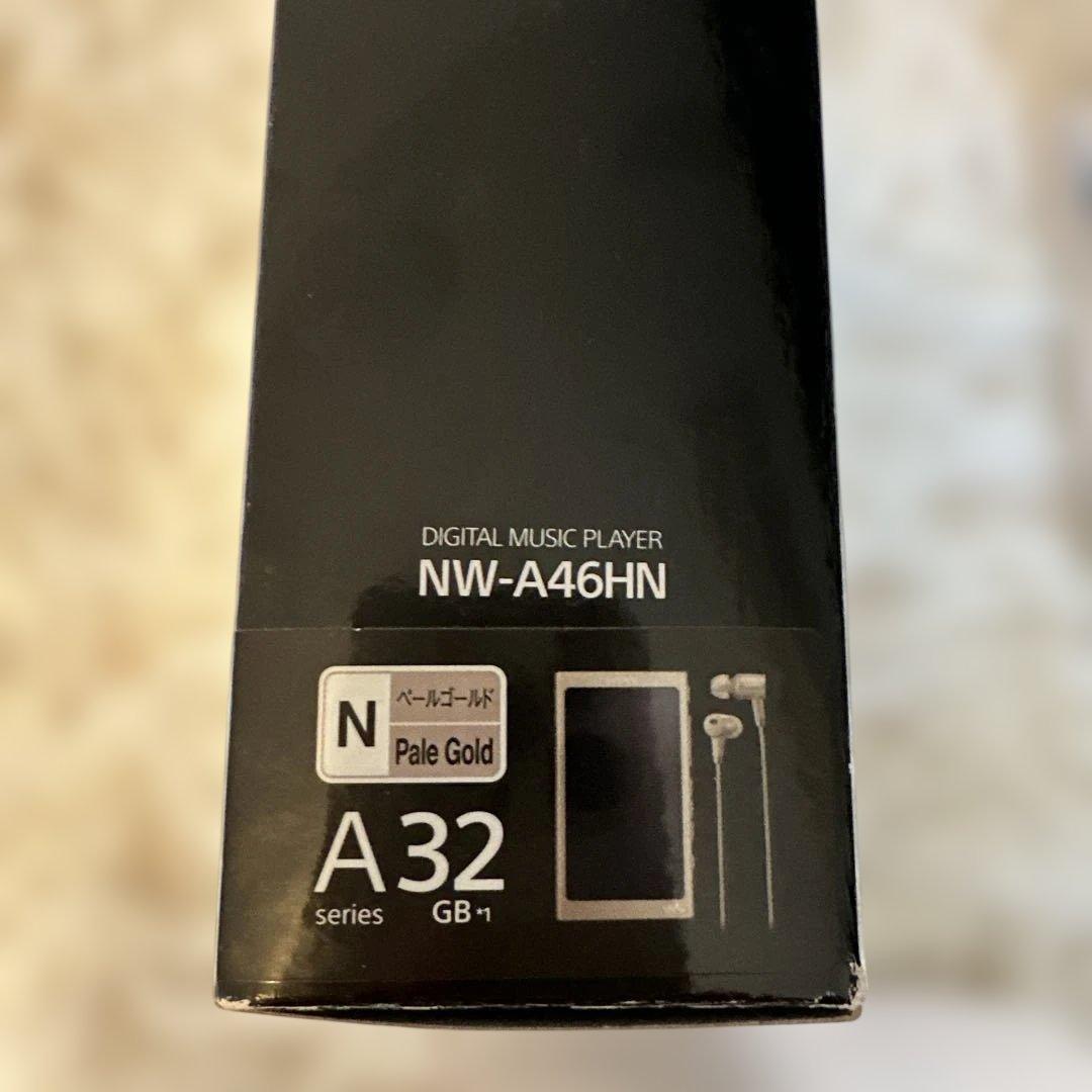 Sony NW-A46HN 32GB ペールゴールド