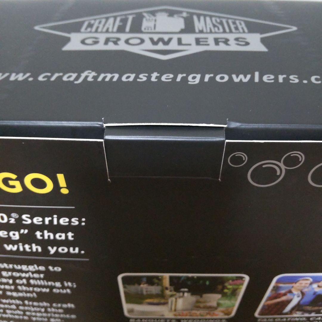 クラフトマスター グロウラー 128オンス 3.6リットル ビールサーバー