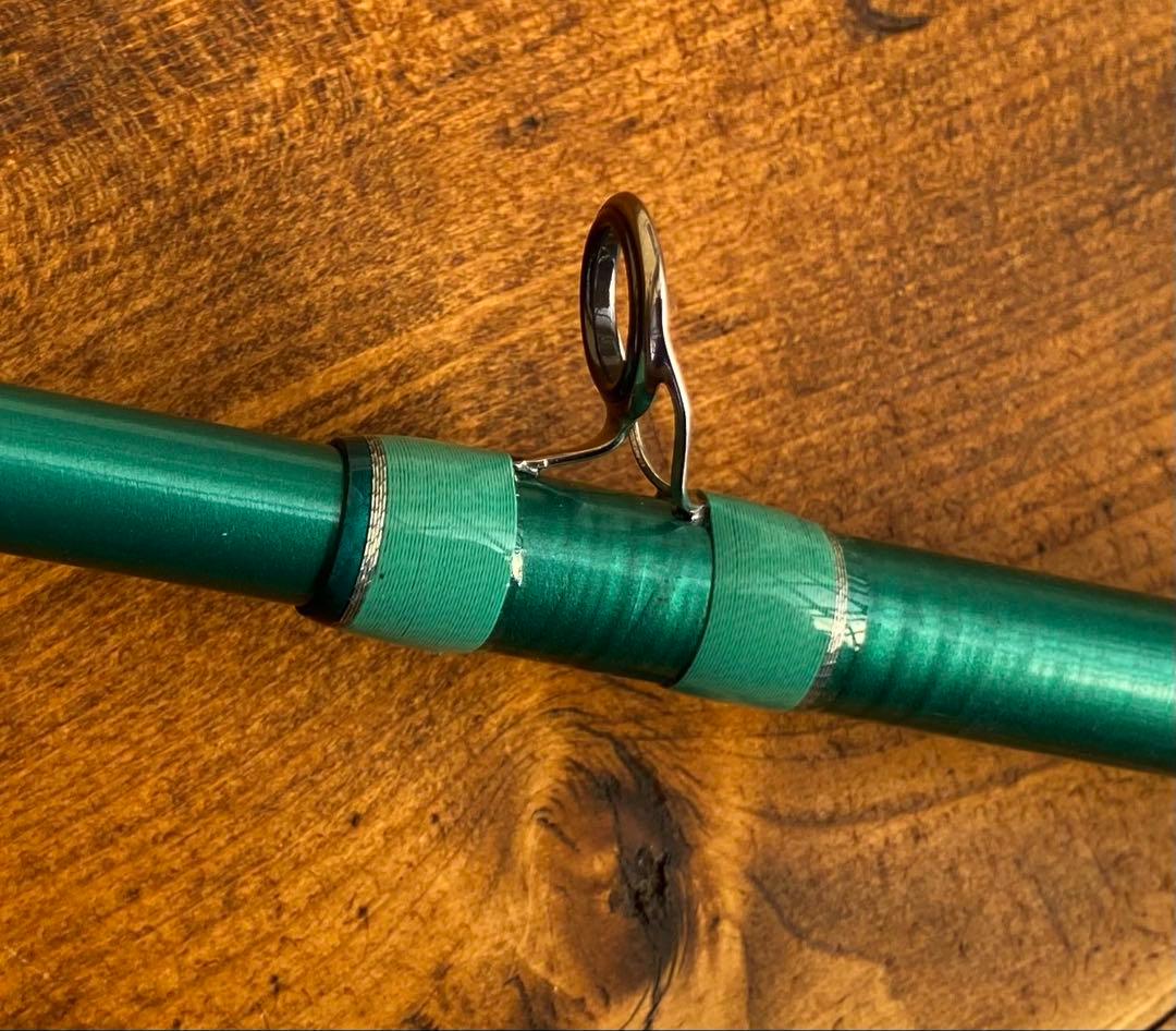 ハンドメイドロッド　6ft テレスコロッド　ベイトロッド　Fujiガイド　180