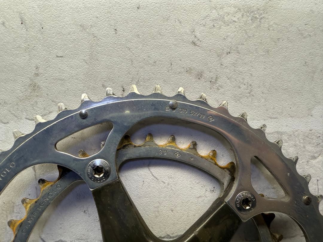 カンパニョーロ　コーラス　カーボンクランクセット