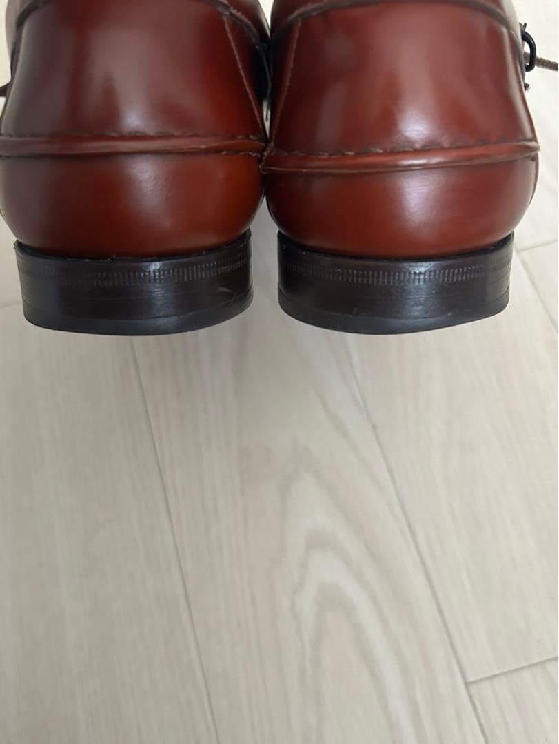 HEREU へリュー　MAQUEDAローファー　Tストラップ　バーガンディ　40