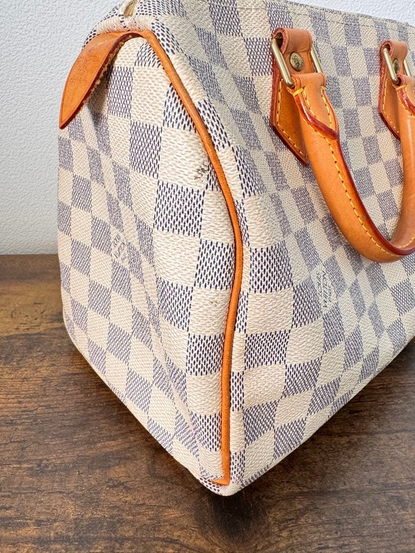 ルイヴィトン スピーディ25 ダミエ アズール N41534 巾着袋付き