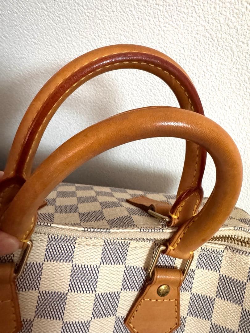 ルイヴィトン スピーディ25 ダミエ アズール N41534 巾着袋付き