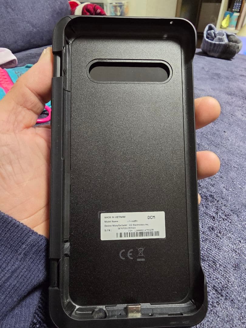 LG V60 ThinQ L-51A 純正デュアルケースのみ