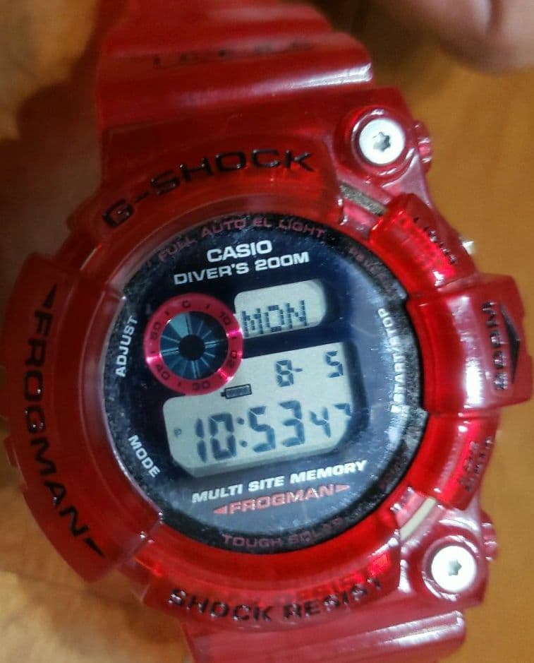 カシオ　フロッグマン イルクジ