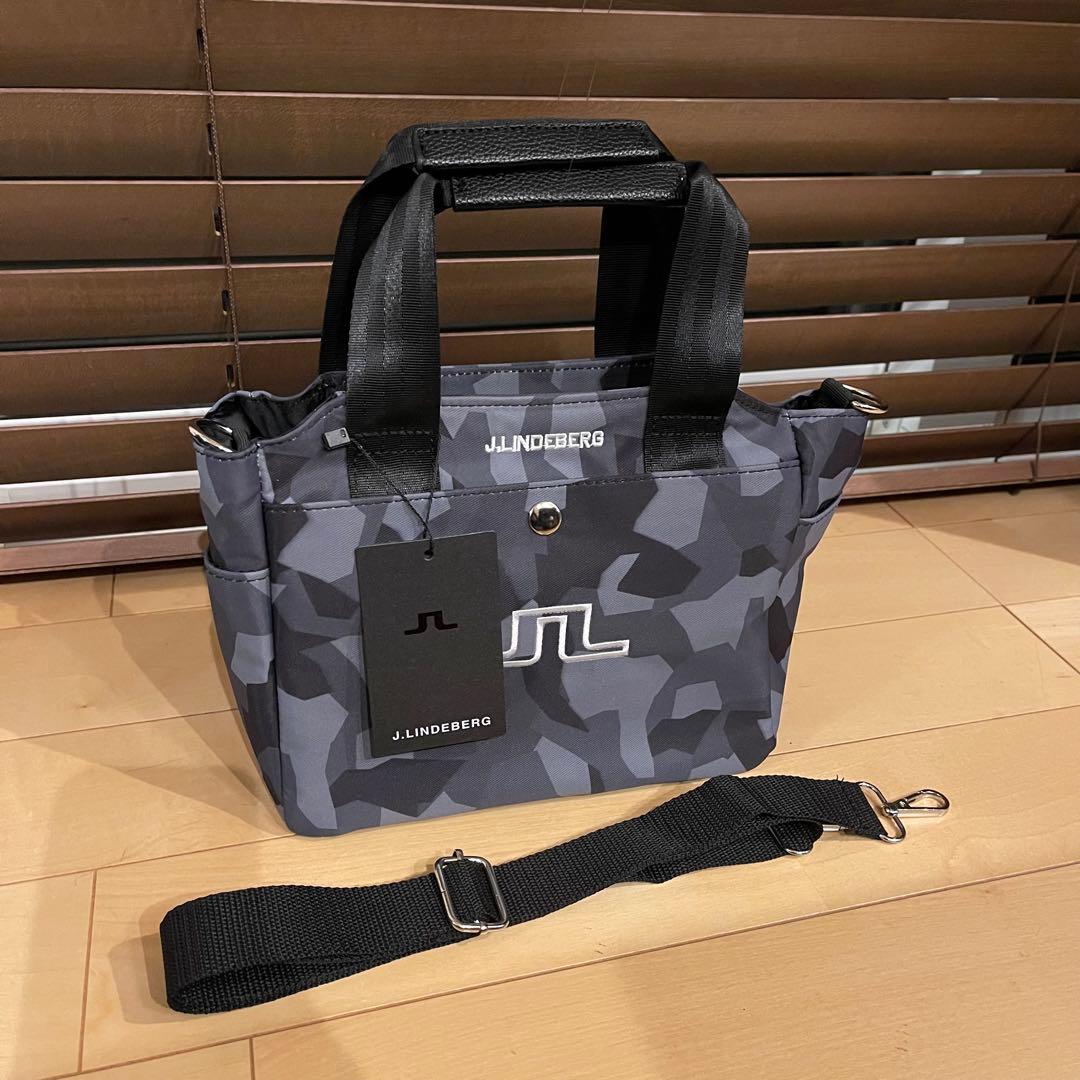 J.LINDEBERG ジェイリンドバーグ ゴルフ カートバッグ 2WAYグレー