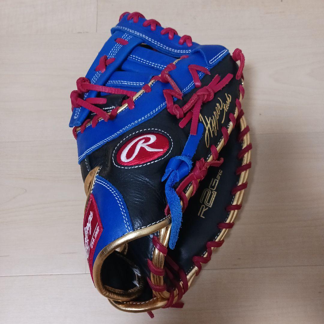 野球!!!ローリングス 軟式 ファーストミット ブラックロイヤル