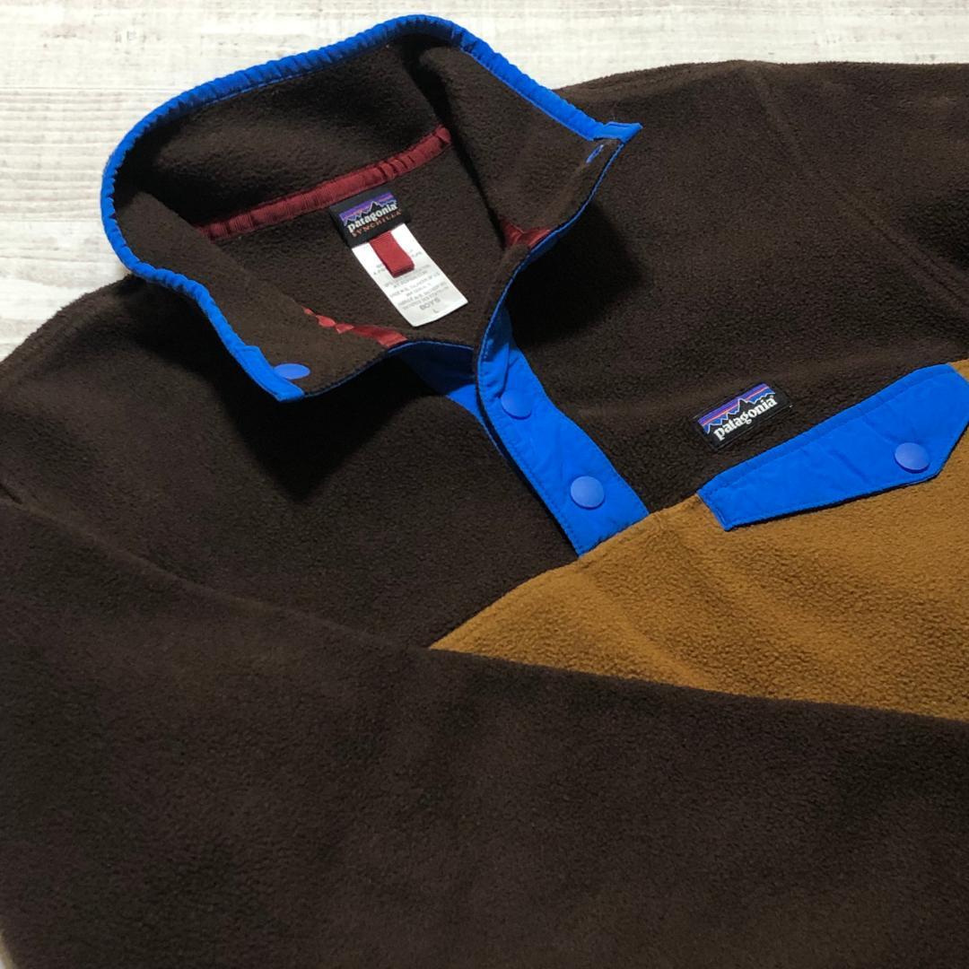 サイズが合えば女性も可‼️パタゴニア ボーイズ・ライトウエイト・スナップT