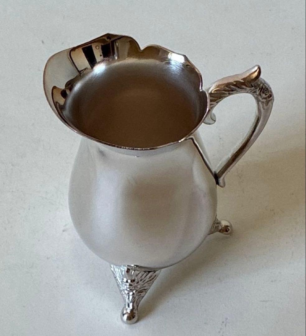 早川シルバー　ローズコーヒーセット　未使用　(トレイにワケあり)