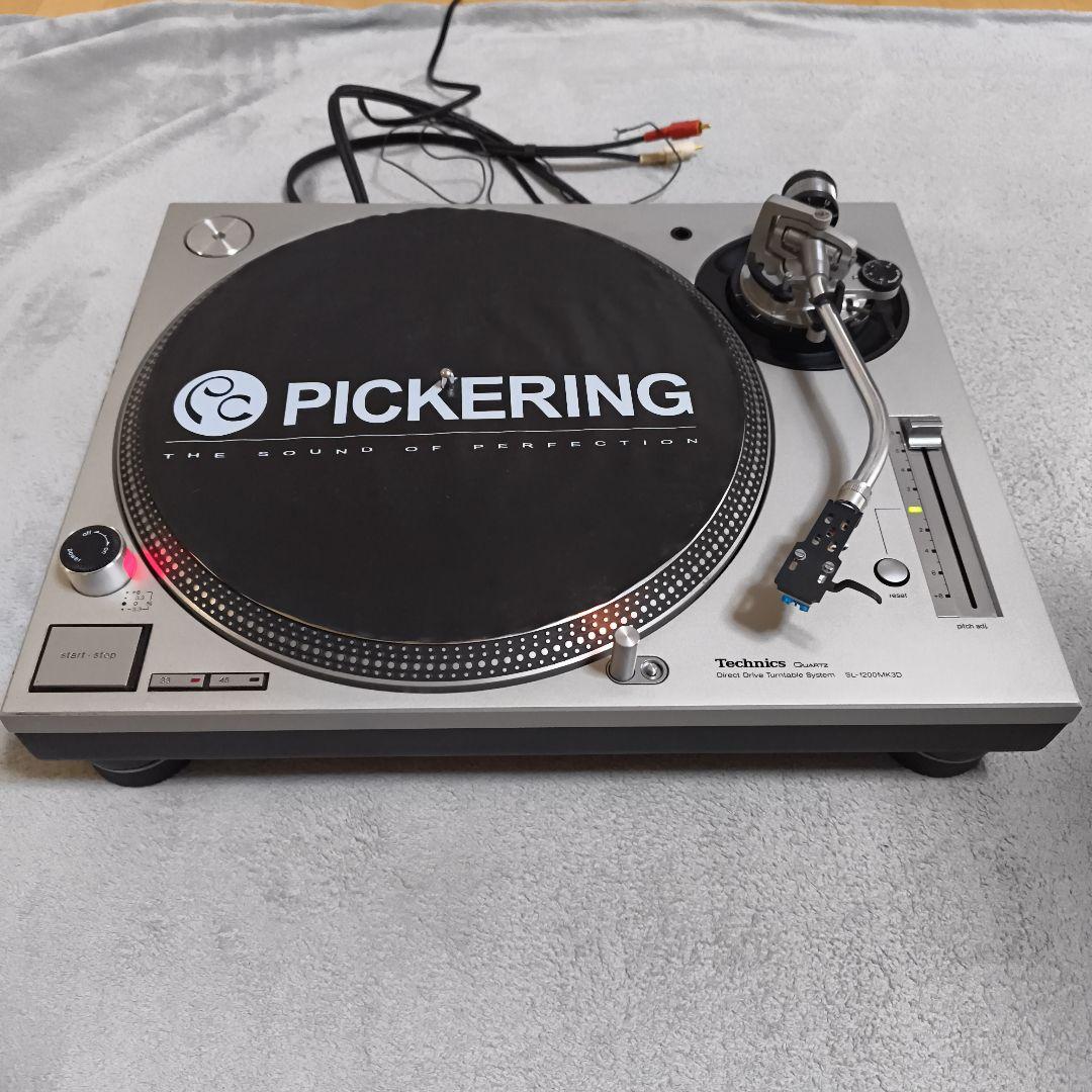 Technics　ターンテーブル　SL-1200MK3D　松下電器　２台あり　①