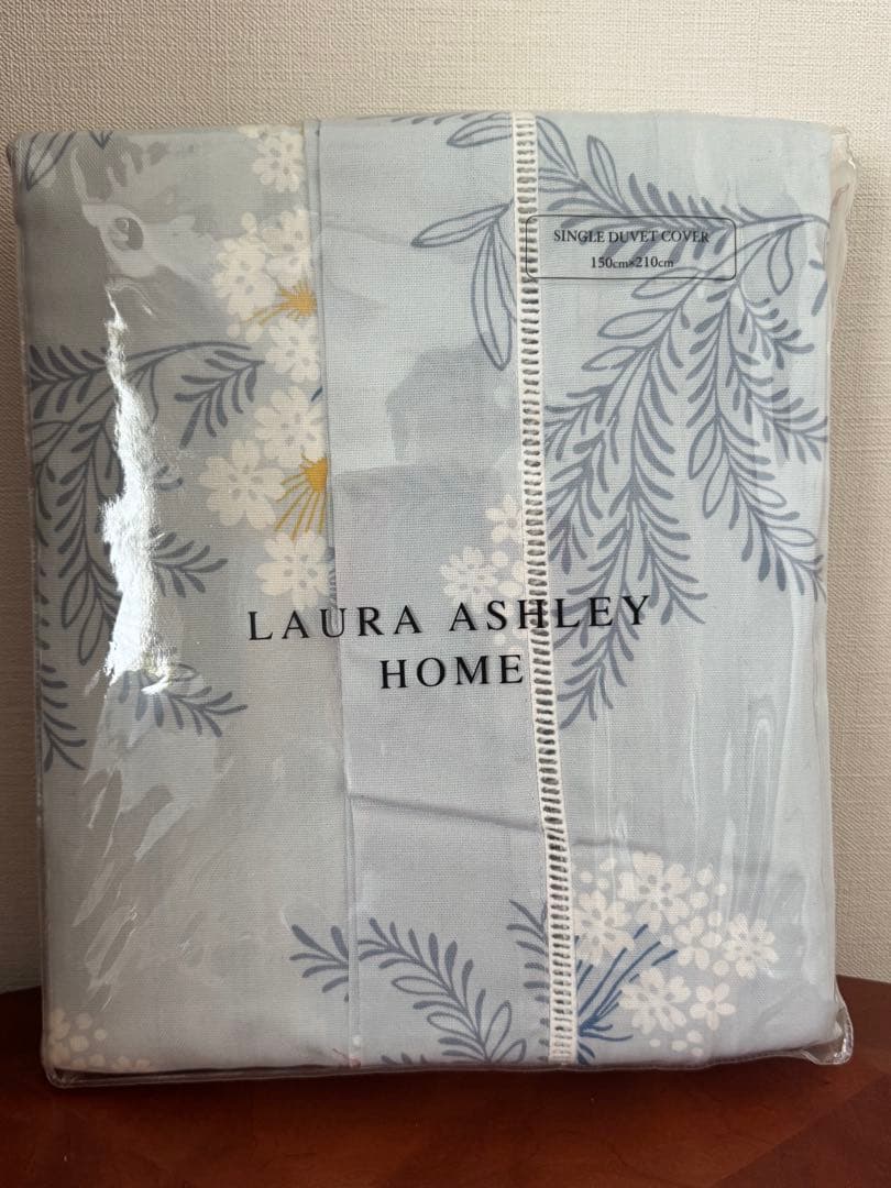 LAURA ASHLEY シングル デュペカバー、フイッテッドシーツ、ピロケース