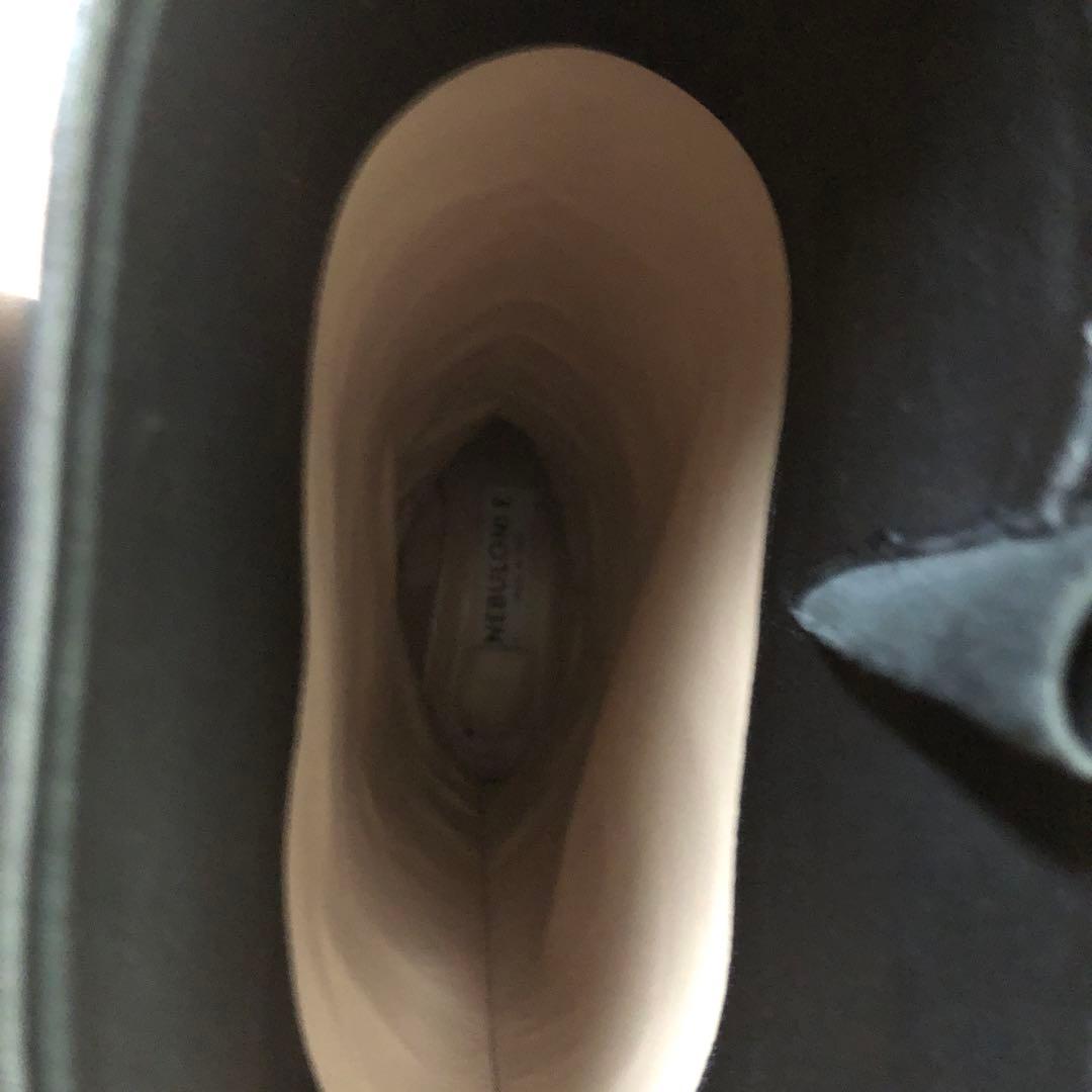 ネブローニ　ブラック ロングブーツ 36