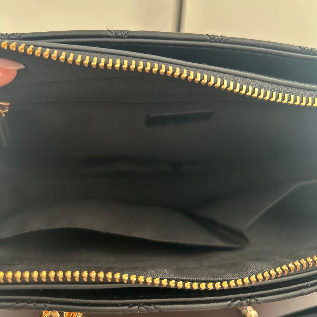 新品　ランダ RANDA 2WAYキルティンラージバック ブラック A4対応