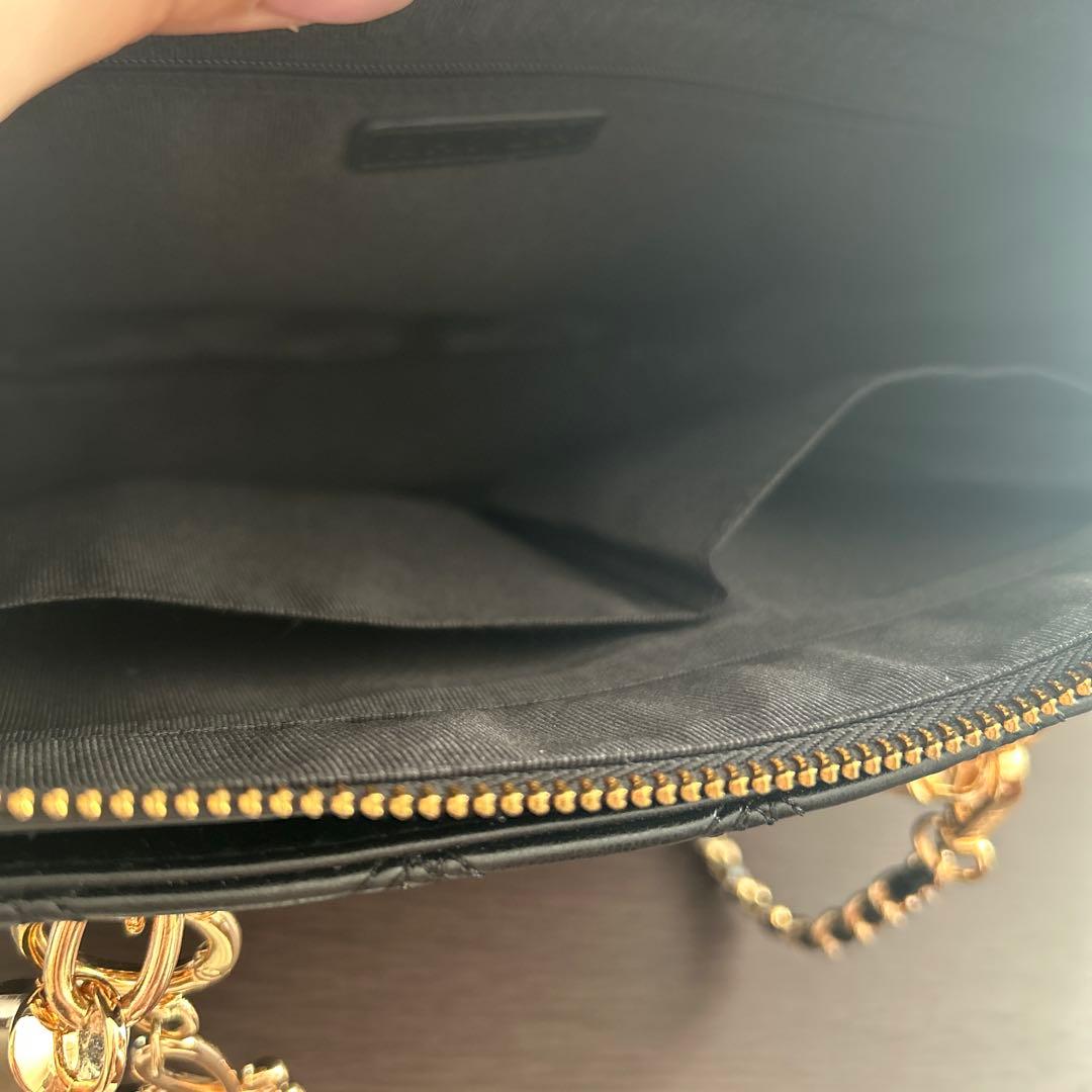 新品　ランダ RANDA 2WAYキルティンラージバック ブラック A4対応