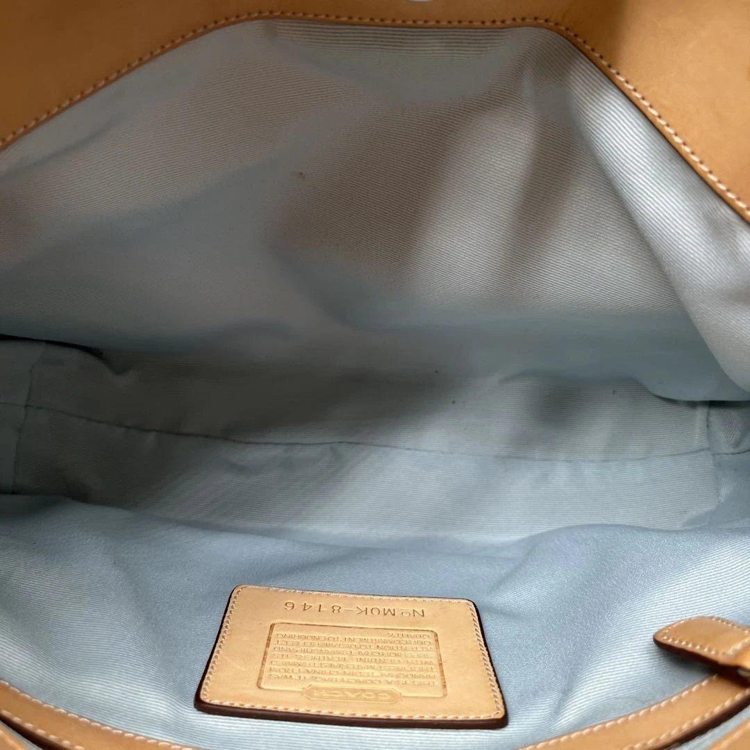 美品 COACH コーチ　ワンショルダーバッグ ハンドバッグ　8146 肩掛け