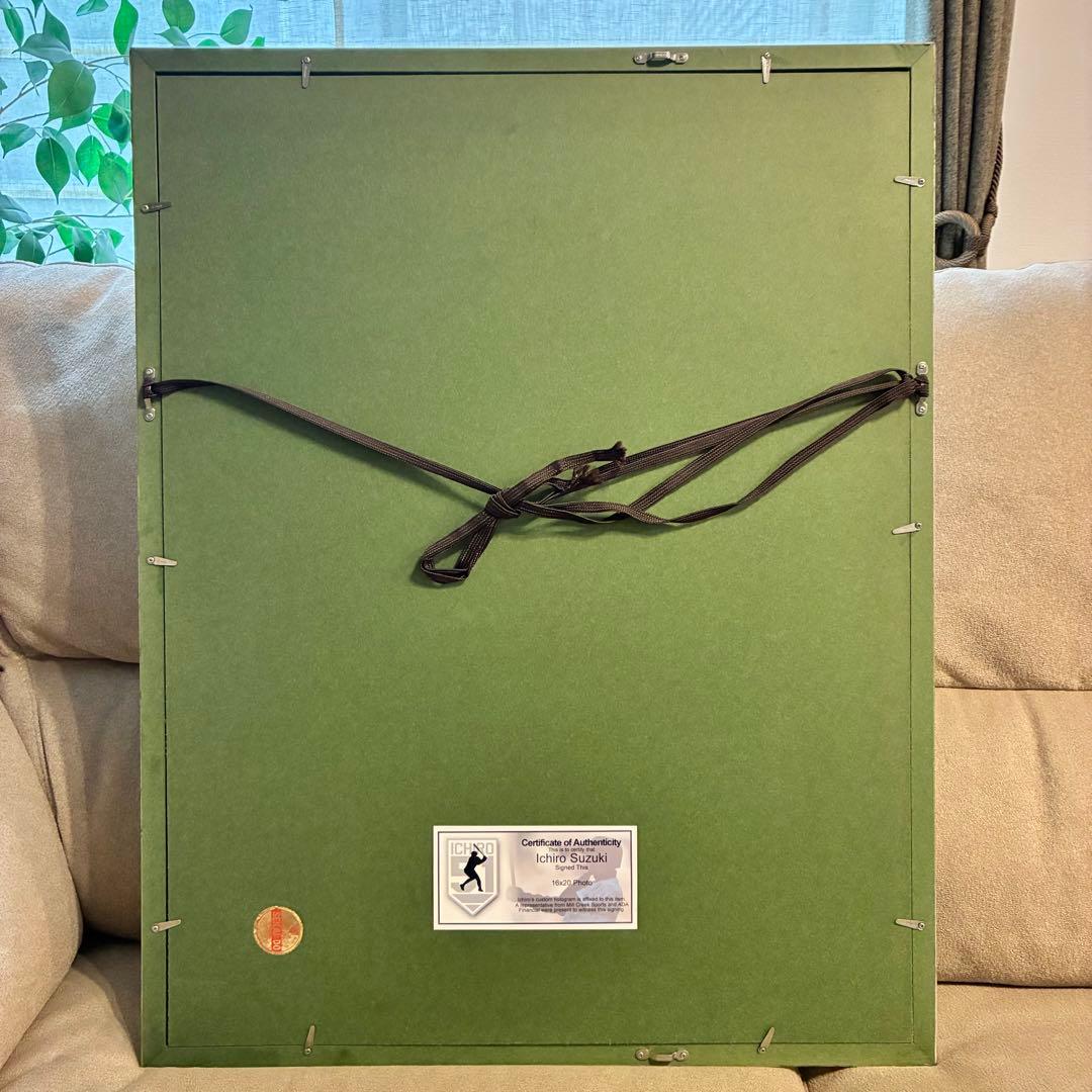 イチロー選手の記念フォト（額付き）