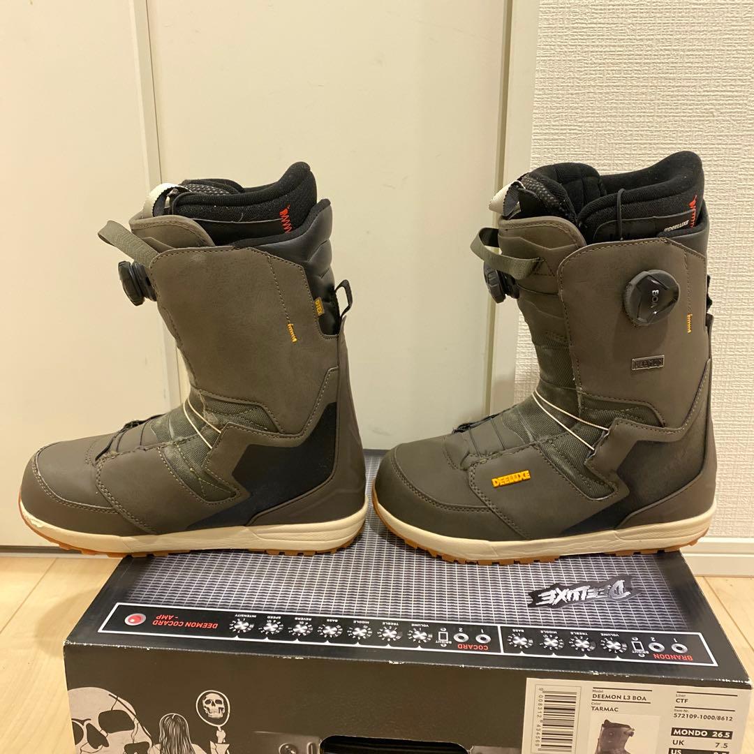 【美品】DEELUXE DEEMON L3 BOA 26.5 22-23モデル