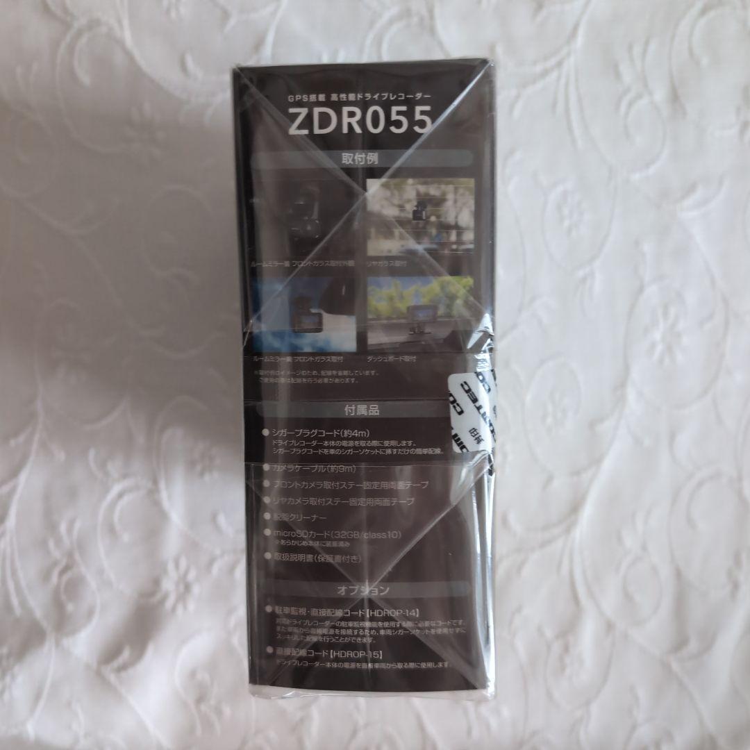 新品未開封】 コムテック COMTEC ZDR055 ドライブレコーダー
