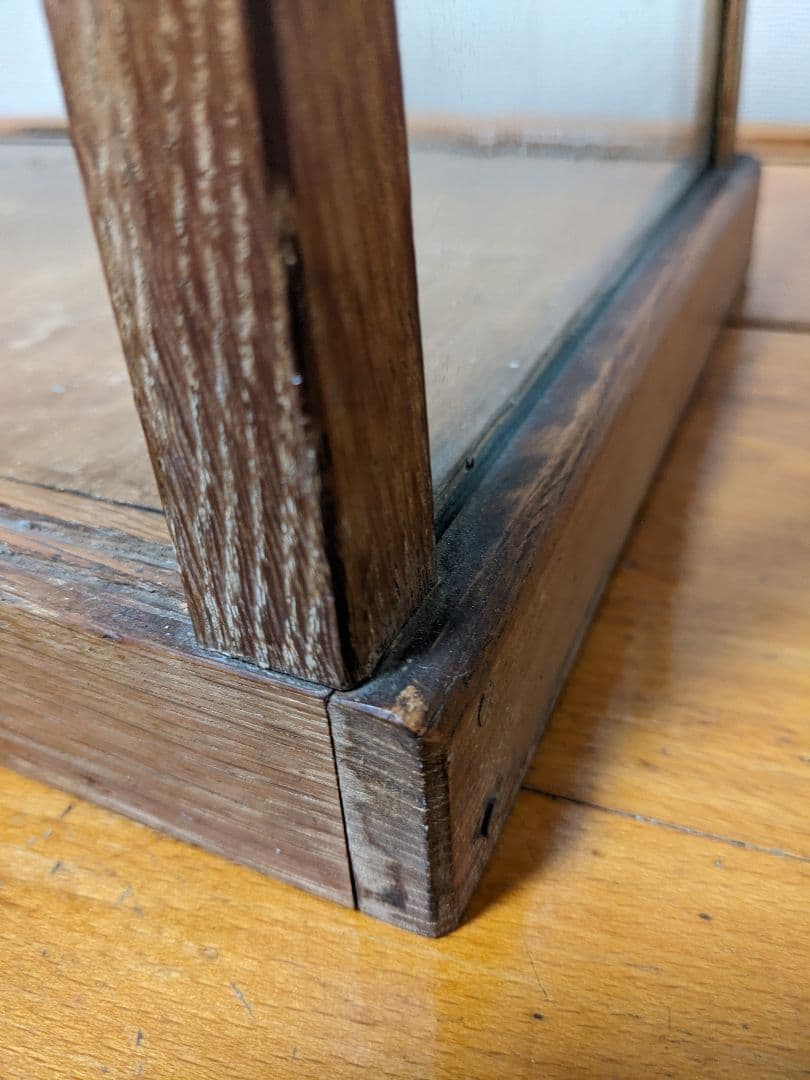 昭和レトロ　アンティーク　コレクションケース　ディスプレイケース　ガラスケース