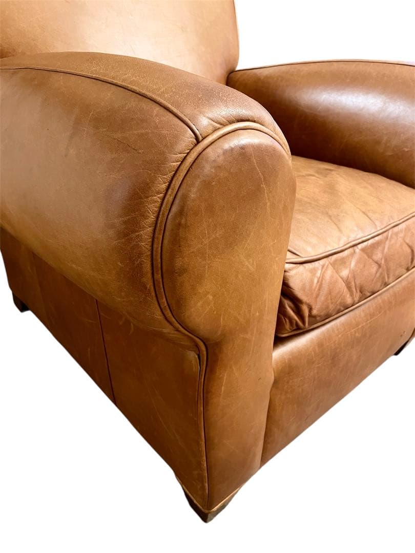 Vintage French Club Chair フレンチクラブチェア レザー