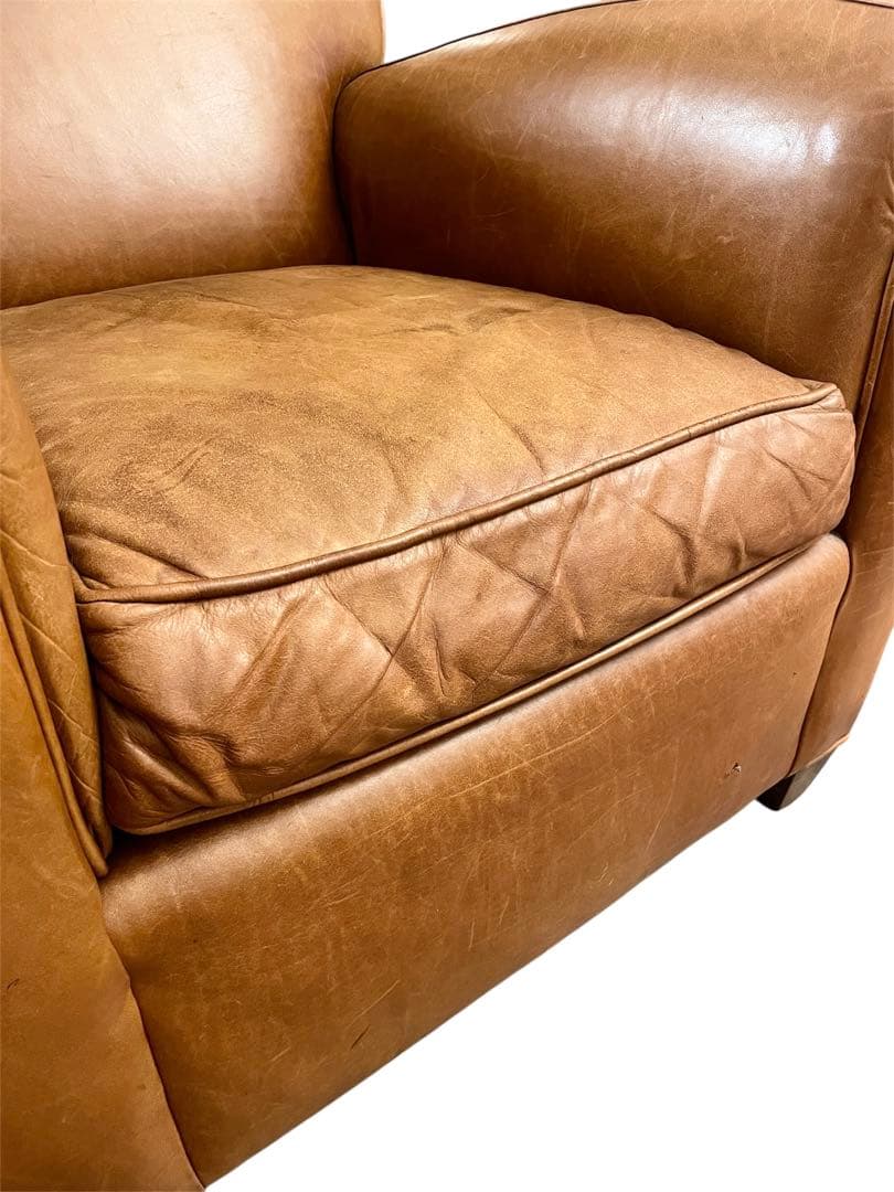 Vintage French Club Chair フレンチクラブチェア レザー