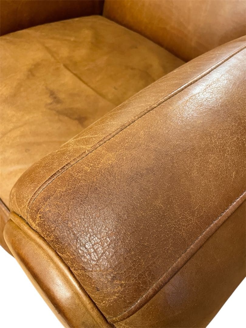 Vintage French Club Chair フレンチクラブチェア レザー