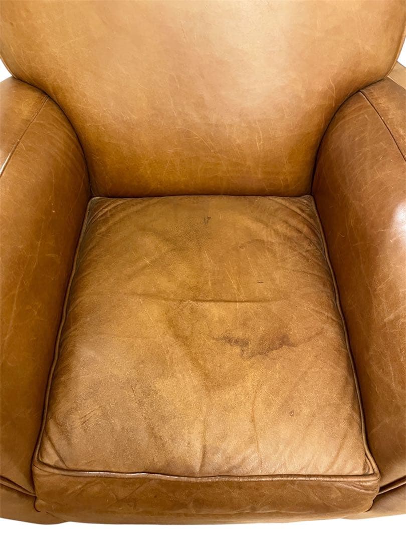 Vintage French Club Chair フレンチクラブチェア レザー
