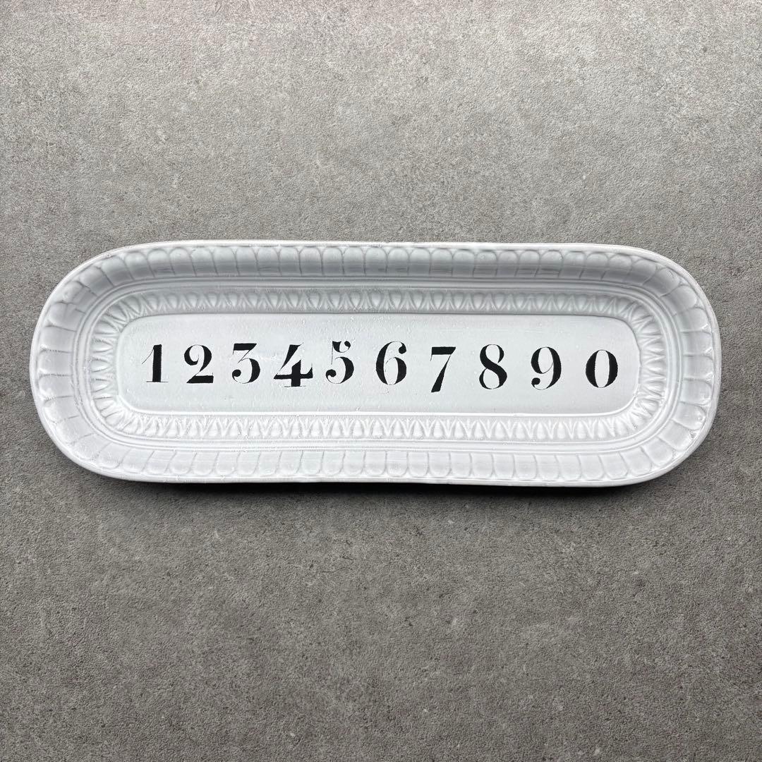アスティエ John Derian Numbers プラッター ナンバー 数字