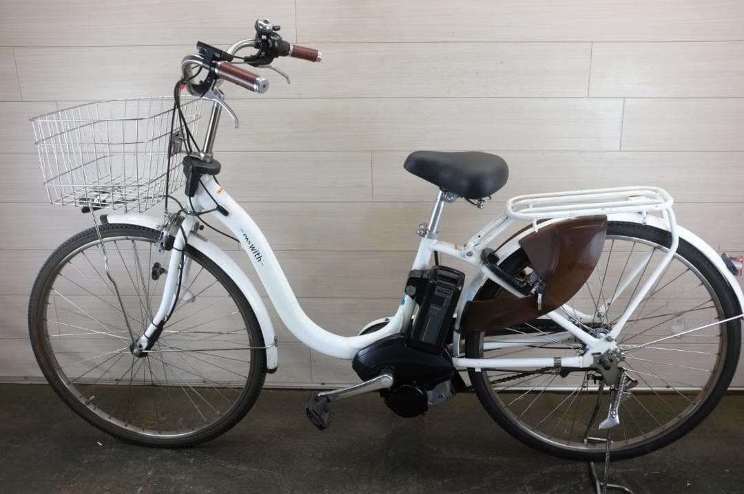 ビ )ヤマハPAS　With　26インチ3段12.3Ah（4点灯）充有