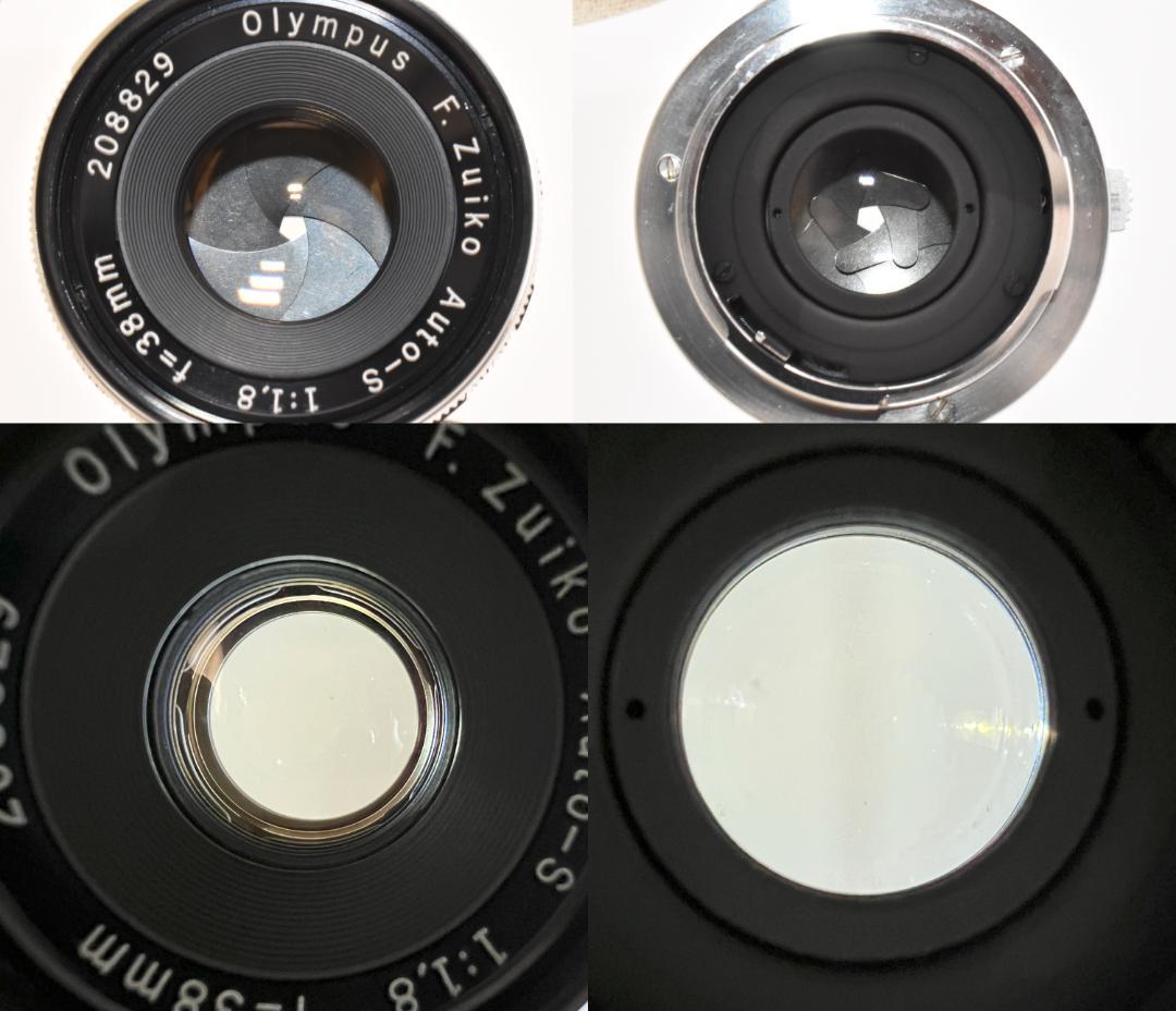 フィルムカメラ OLYMPUS PEN F F.ZUIKO AUTO-S 38mm F1.8