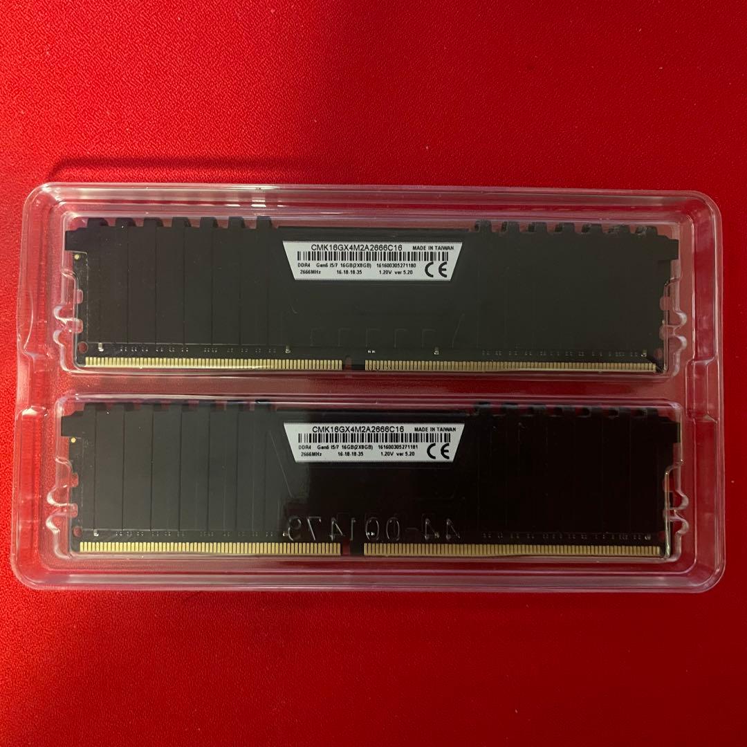 CORSAIR VENGEANCE LPX DDR4 16GB (8GB×2)